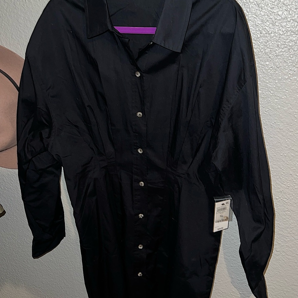 And now this - Macys brand . Black casual dress for a date night . I Have two.